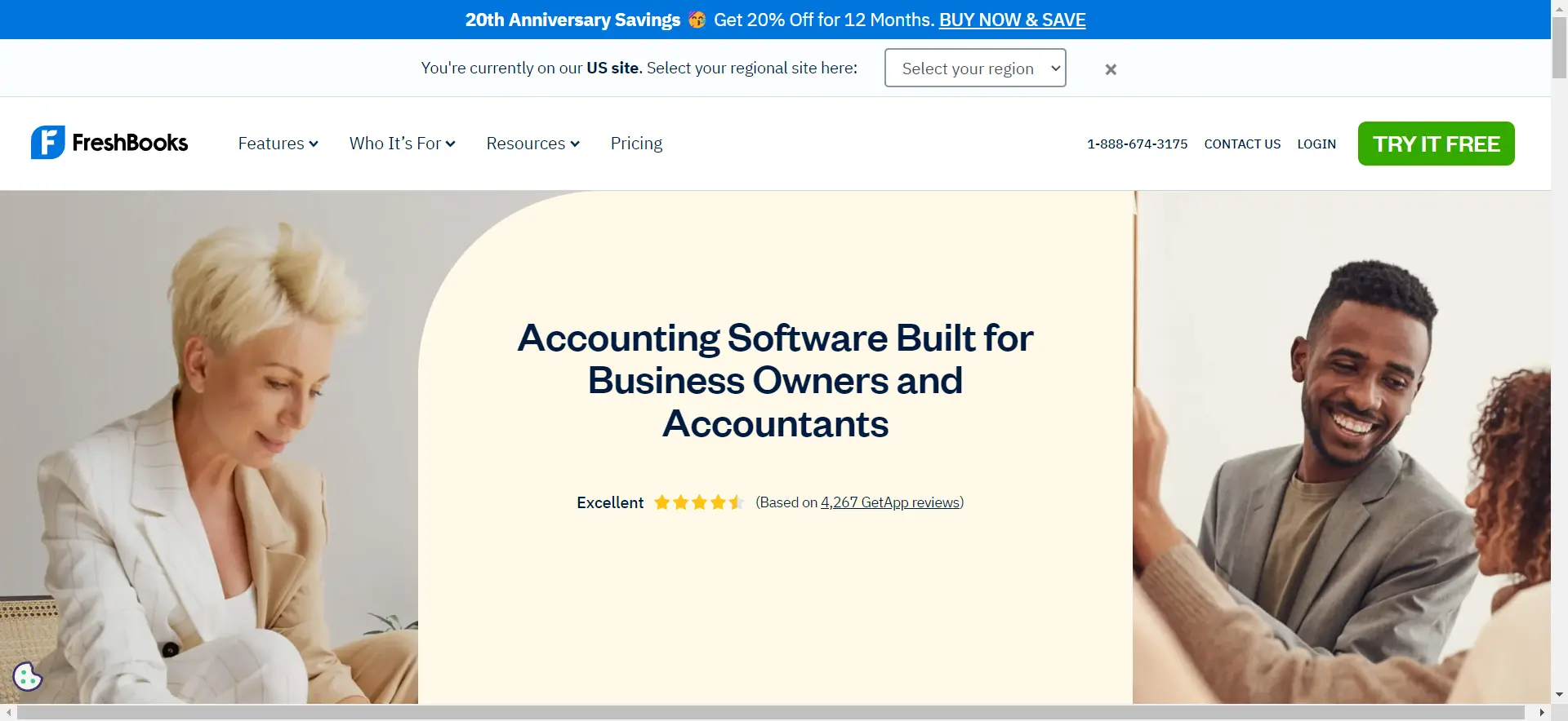 Freshbooks - small business management software