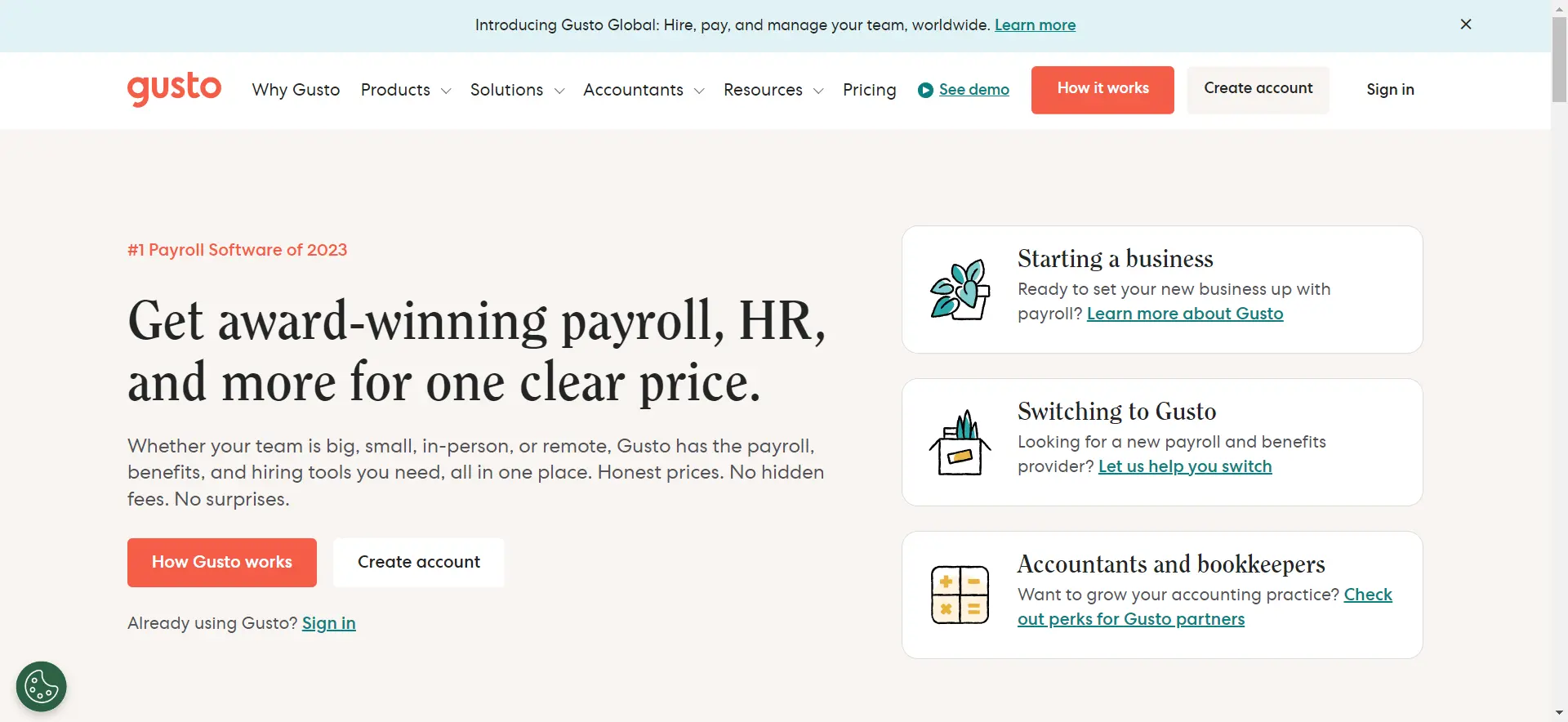 Gusto Payroll Software