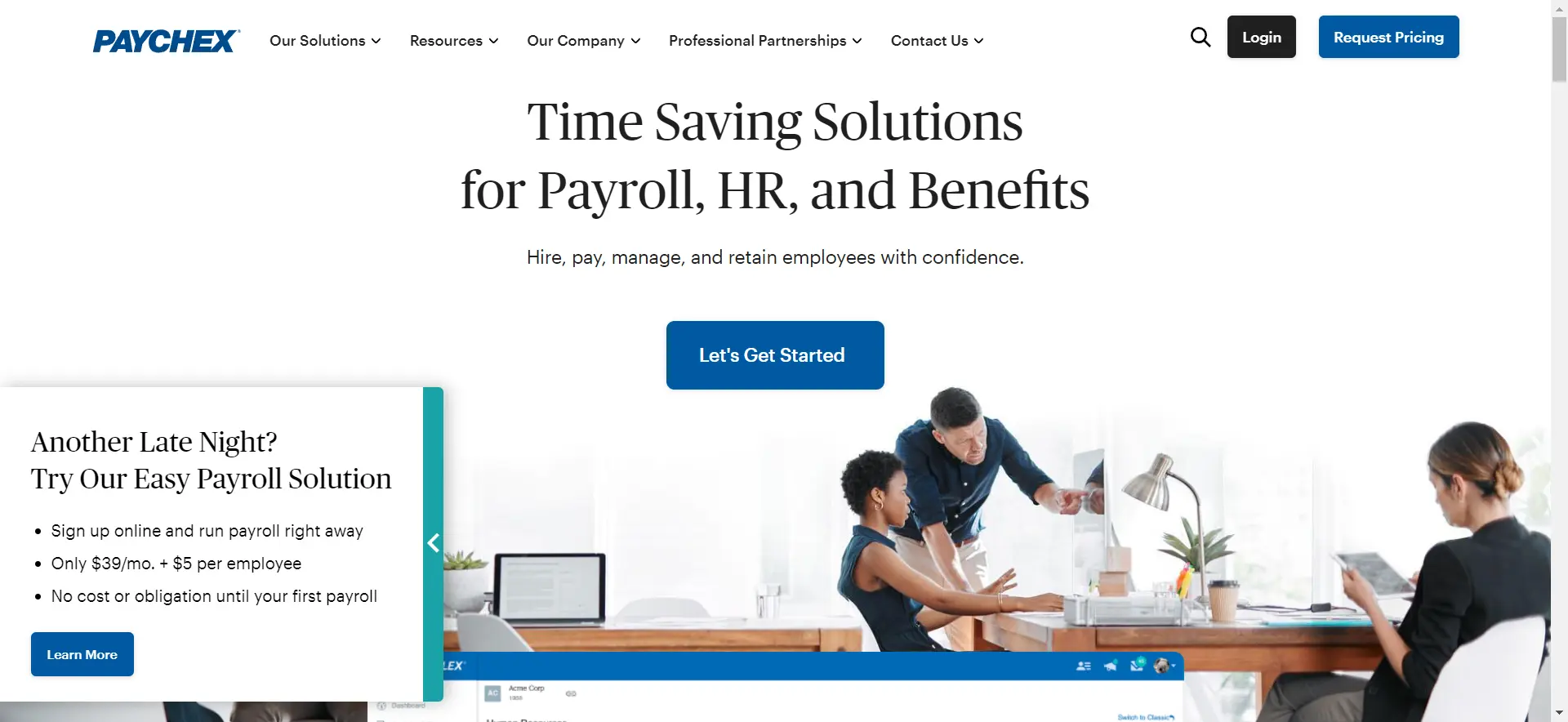 Paychex Payroll Software Solution