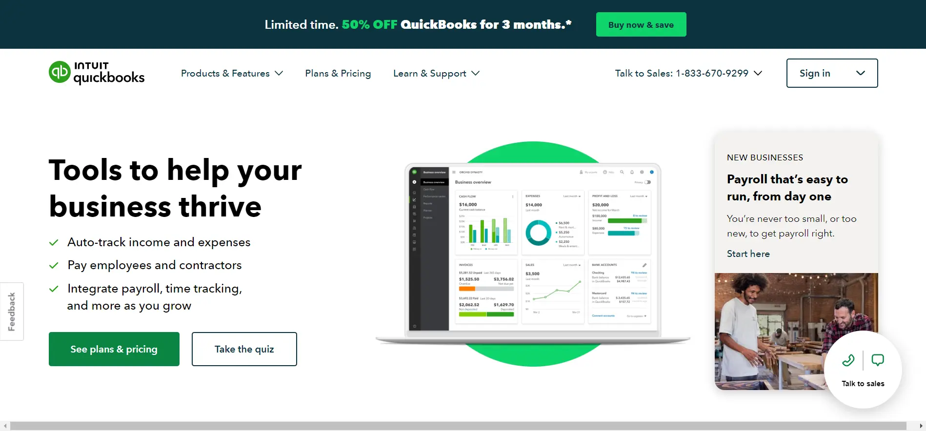 QuickBooks Payroll Software