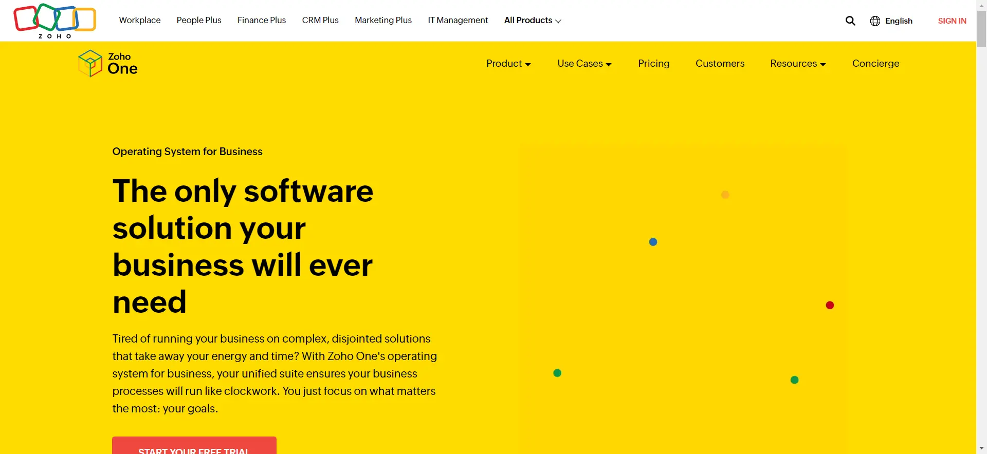 Zoho One - All-in-One-Business-Management-Software for small businesses