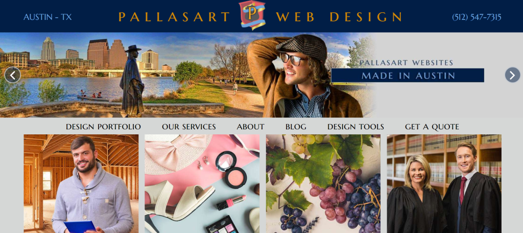 Pallasart Web Design