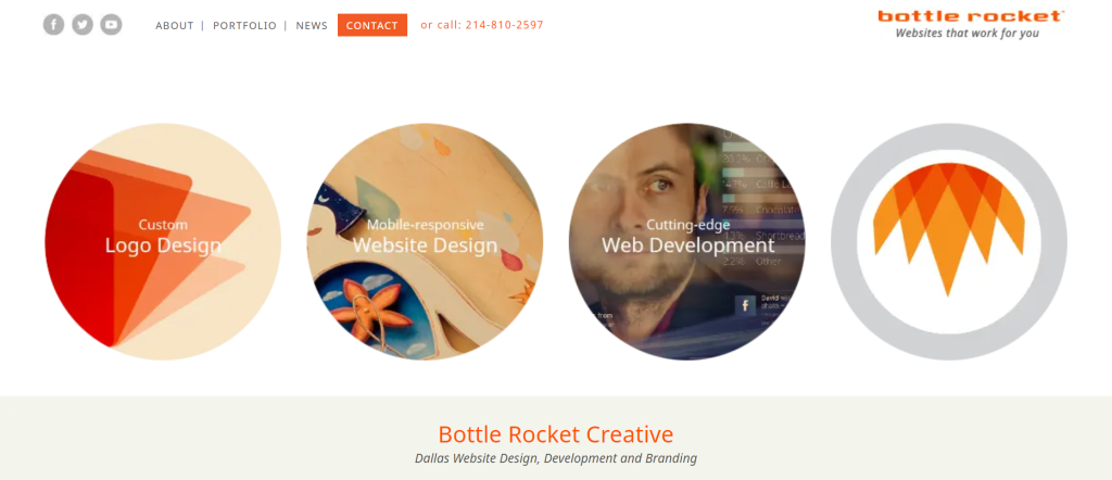 Bottle Rocket Creative - Website Design and Development Company in Dallas, Texas