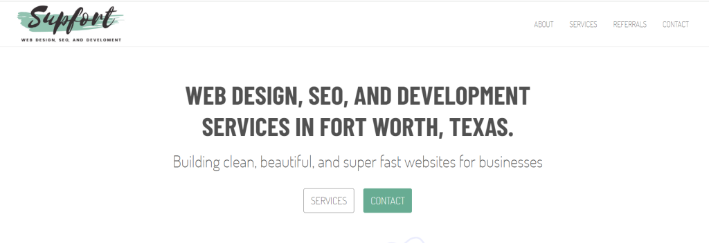 Supfort Web Design, SEO, and Development