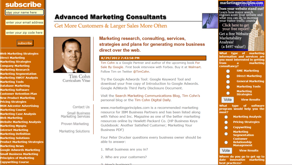 Advanced Marketing Consultants