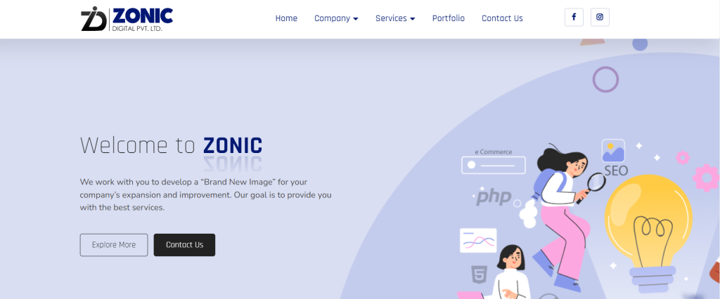 Zonic Digital Inc - Website Design and development company in San Jose, CA