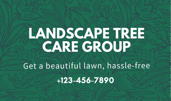 Aesthetic Tree Service Business Card