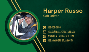 Cab Drivers and Chauffeurs Business Card Designs