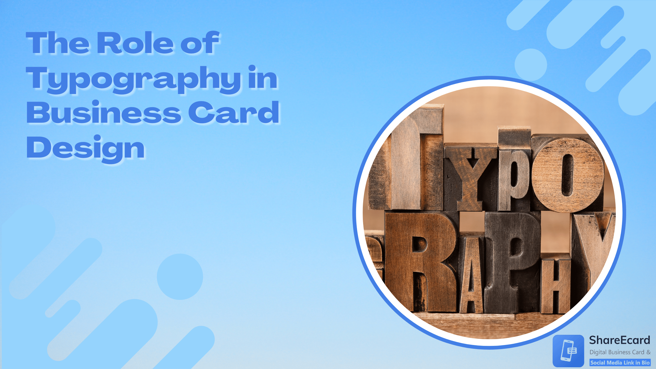 You are currently viewing The Role of Typography in Business Card Design