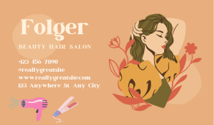 Hair Business Card Ideas