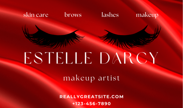 Red Lash Business Card